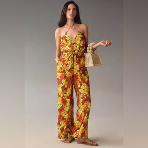 FARM Rio Fruit Print Jumpsuit NWT